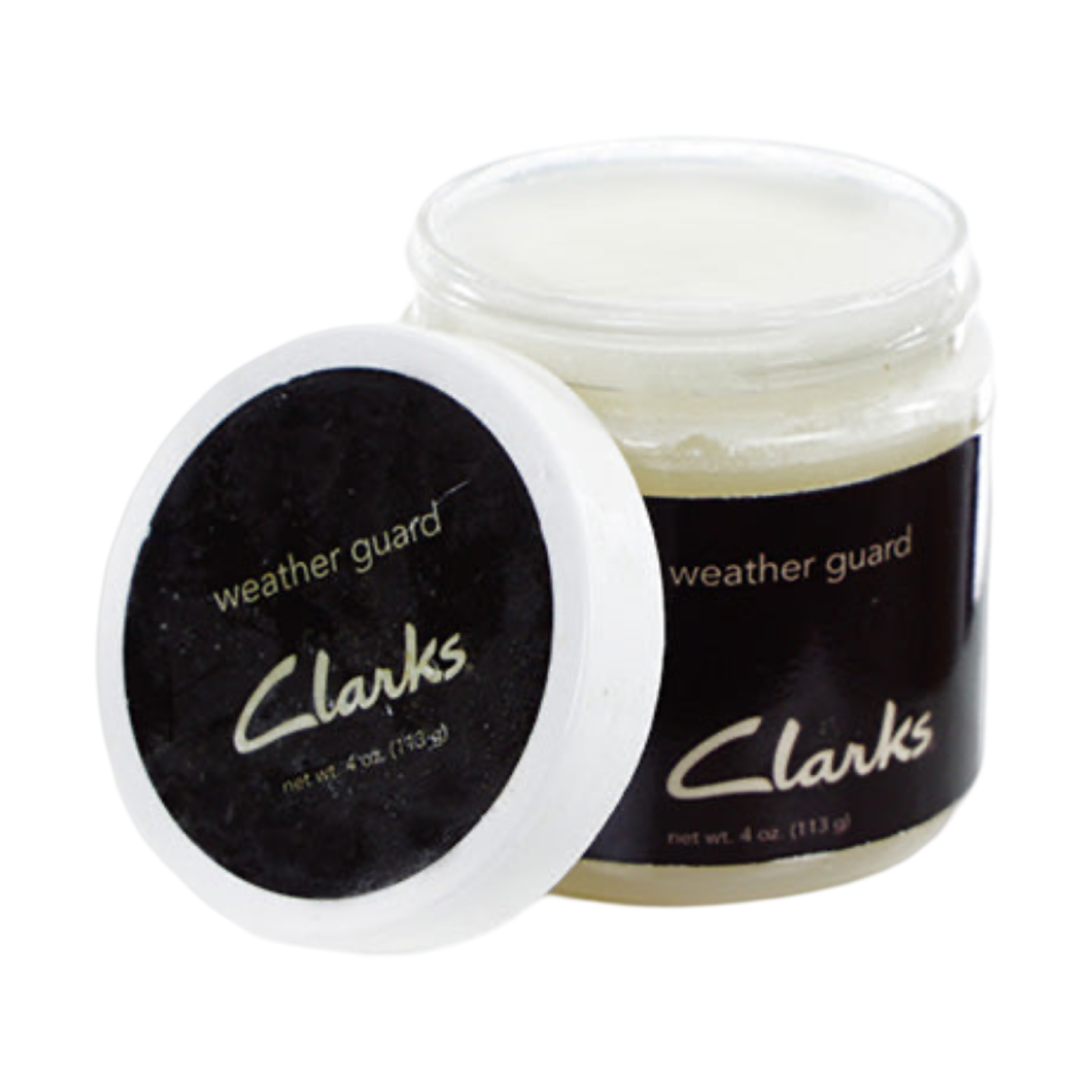 Clarks 4oz Natural Wax Weather Guard For Leather Footwear