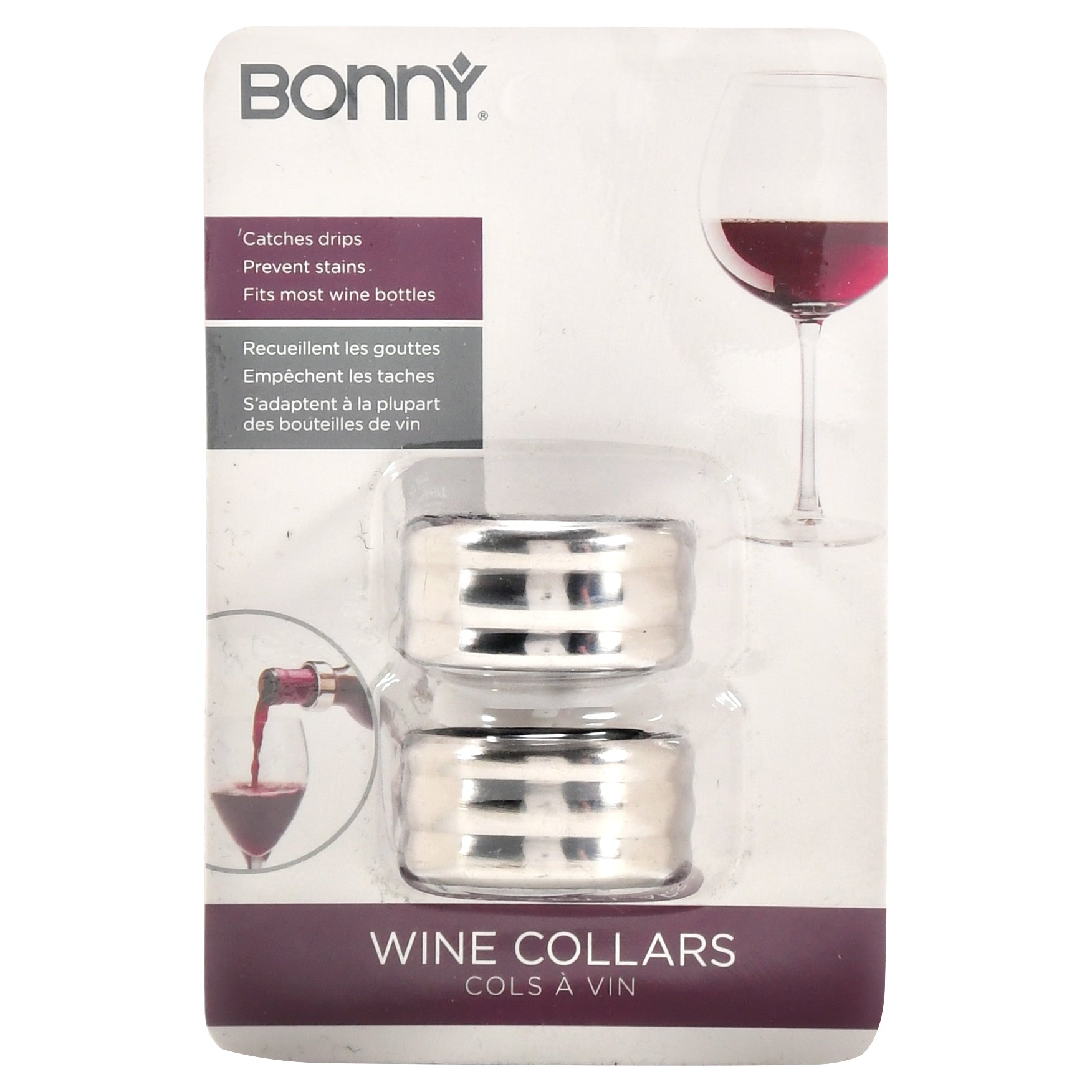 Bonny Wine Collars, Size: One Size
