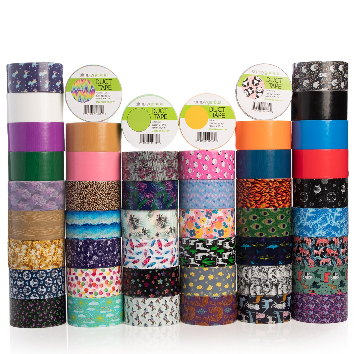 Colored Masking Tape Bulk Colored Tape Rolls Multi Rainbow Color