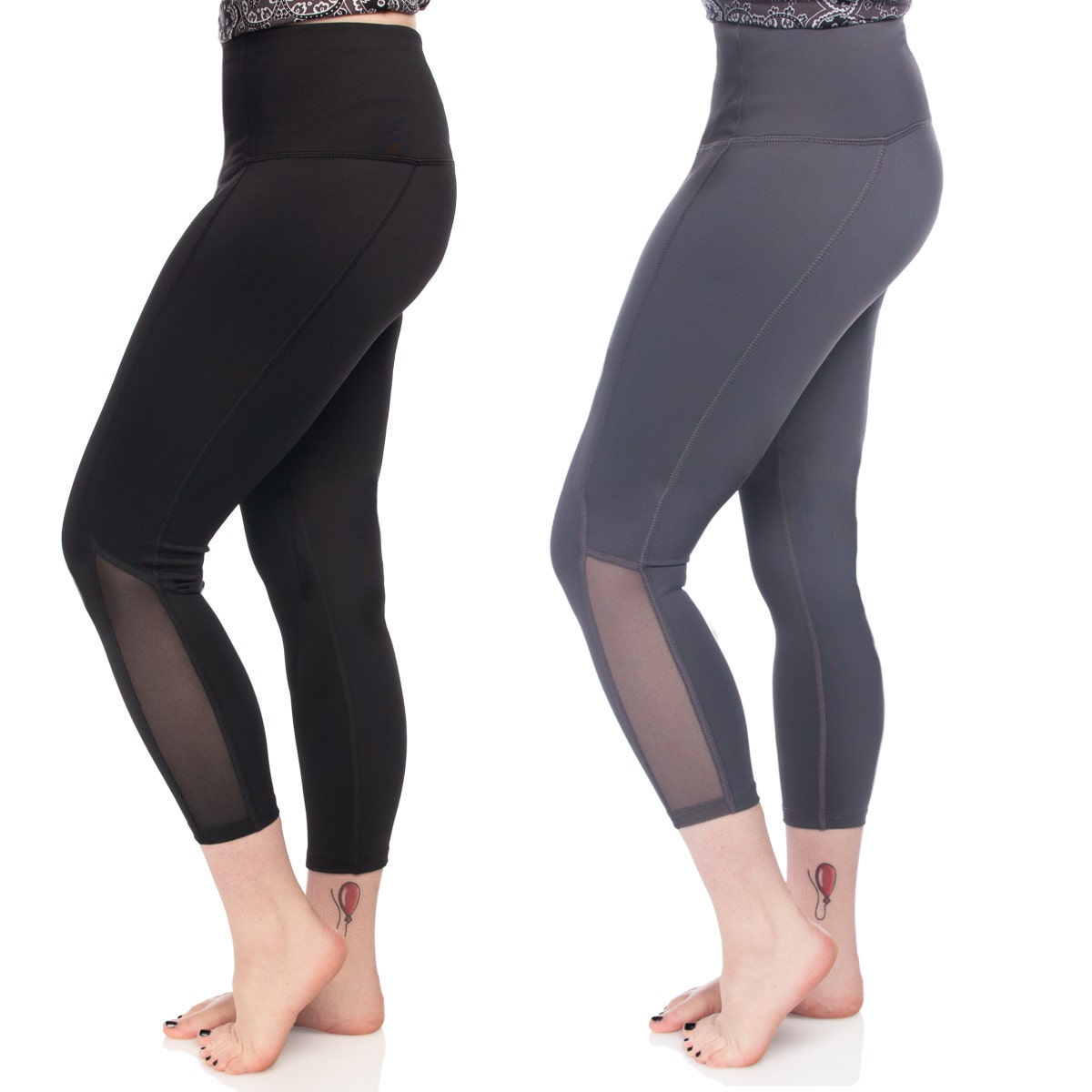 Danskin Womens Ultra High Legging Tight with Pockets Black,Medium at   Women's Clothing store