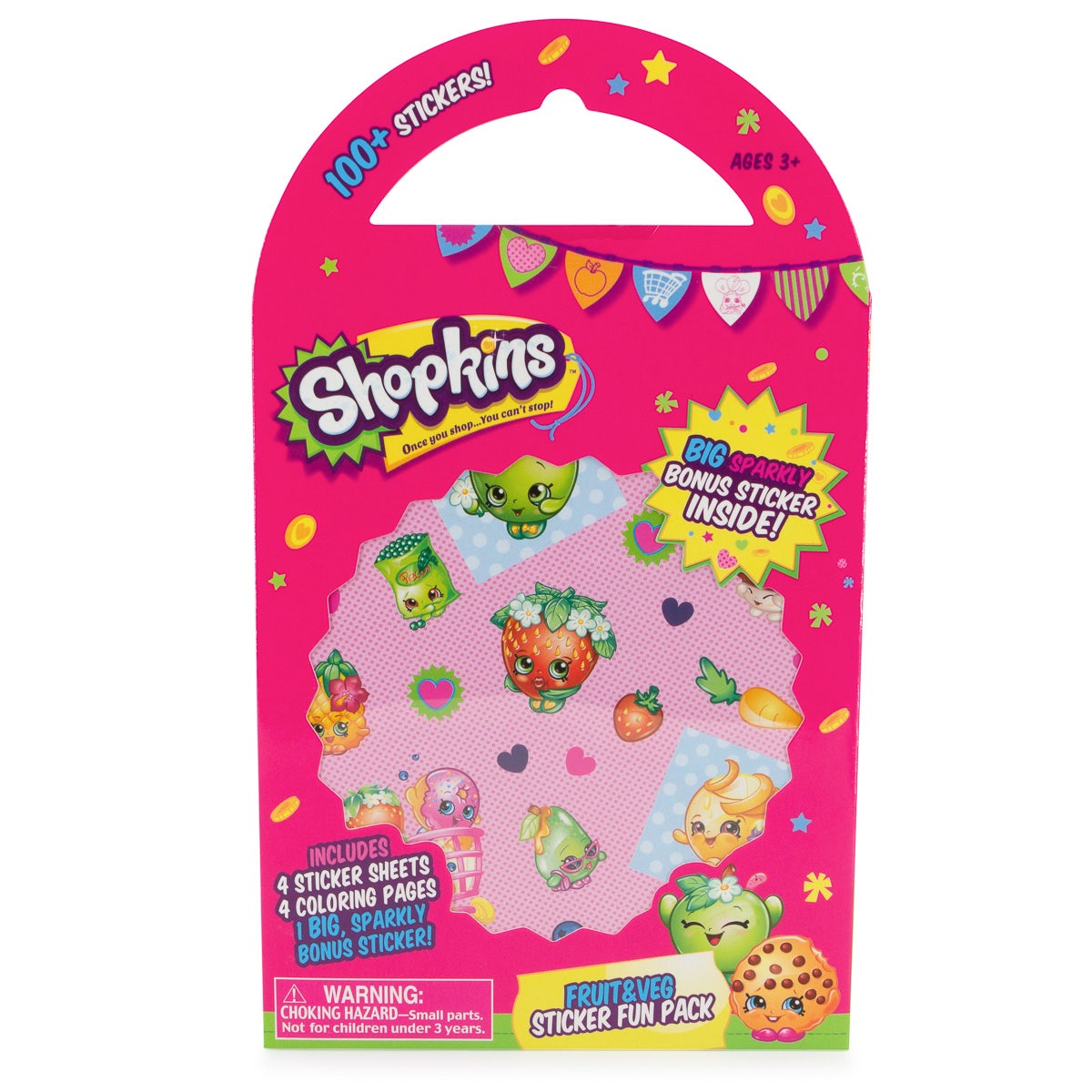 Official Shopkins Character Briefs 3 Pack