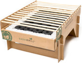 CasusGrill Single Use Flameless Biodegradable Mini Grill - No Lighter Fluid Needed!