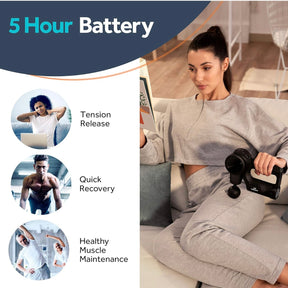 17 Attachment Chirogun Portable Massage Gun - 2500mah