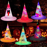 3pk Of 15" Lighted Witch Hat String Lights - For Costume or Decor