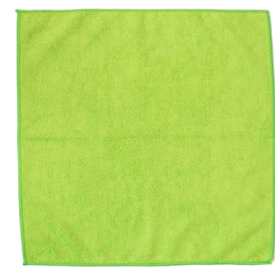 3pk 13" x 12" Microfiber Cleaning Cloths w/ Ribbed Textured Back