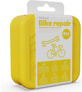 22pc Popme Bike Repair Kit for Flats and Minor Injuries - Great For Backpack or Basket!