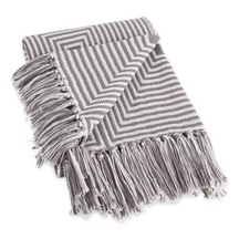 DII 50" x 60" Decorative Throw Blanket With Fringe - Cotton & Acrylic