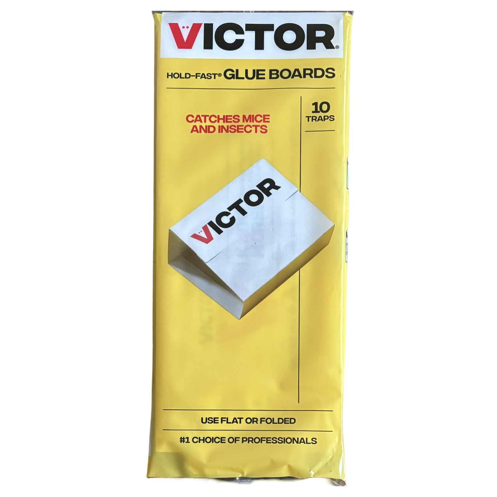 10pk Victor Hold-Fast Glue Boards - Traps For Mice & Insects