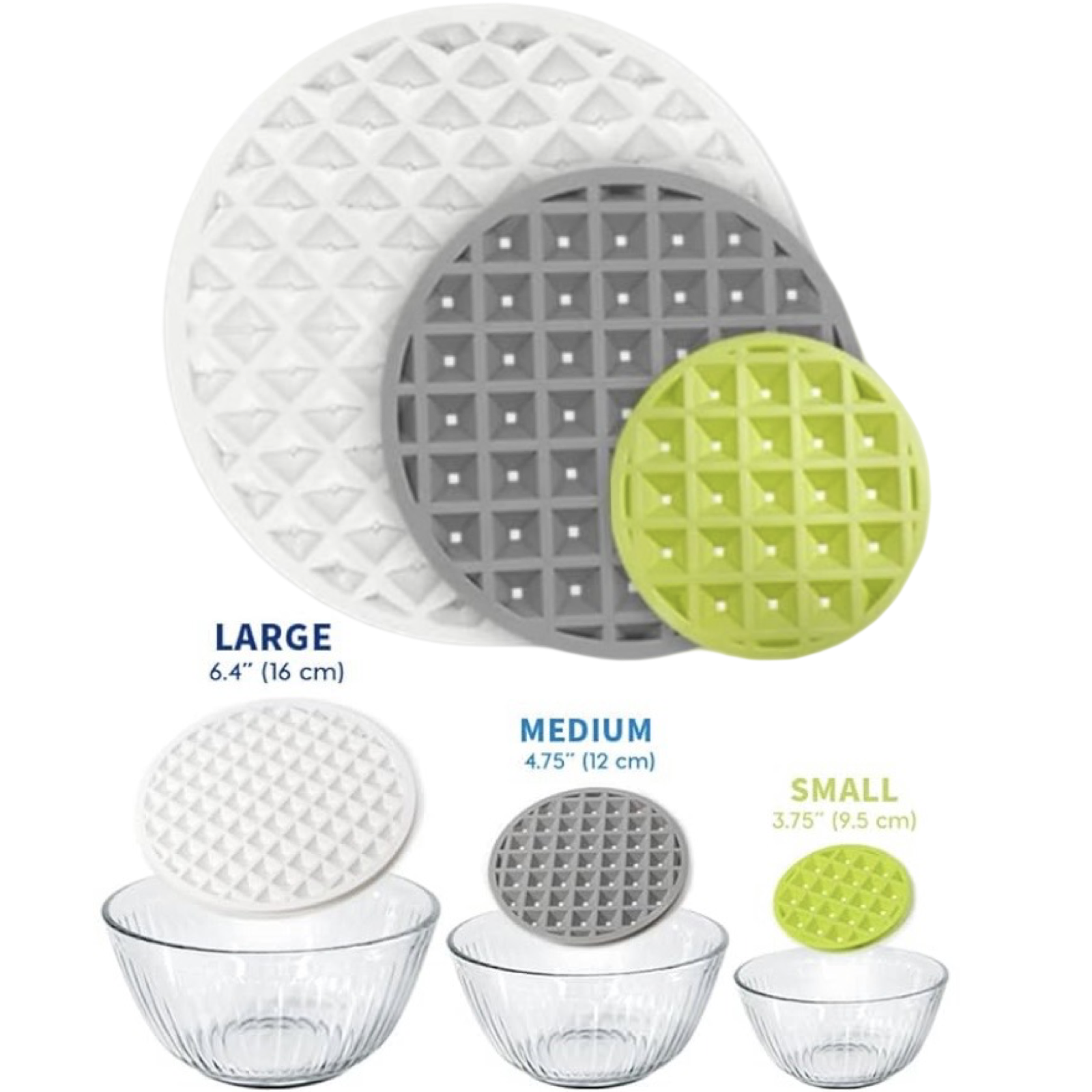 3pc Fruit Fresh Mat by Grand Fusion - Keep Fruits & Veggies Fresh!