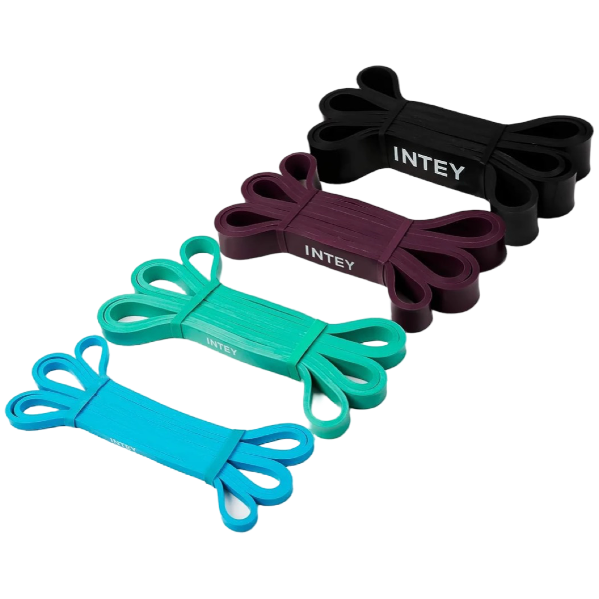 4pk Intey 82" Progressive Resistance Band Set Resistance Band Set