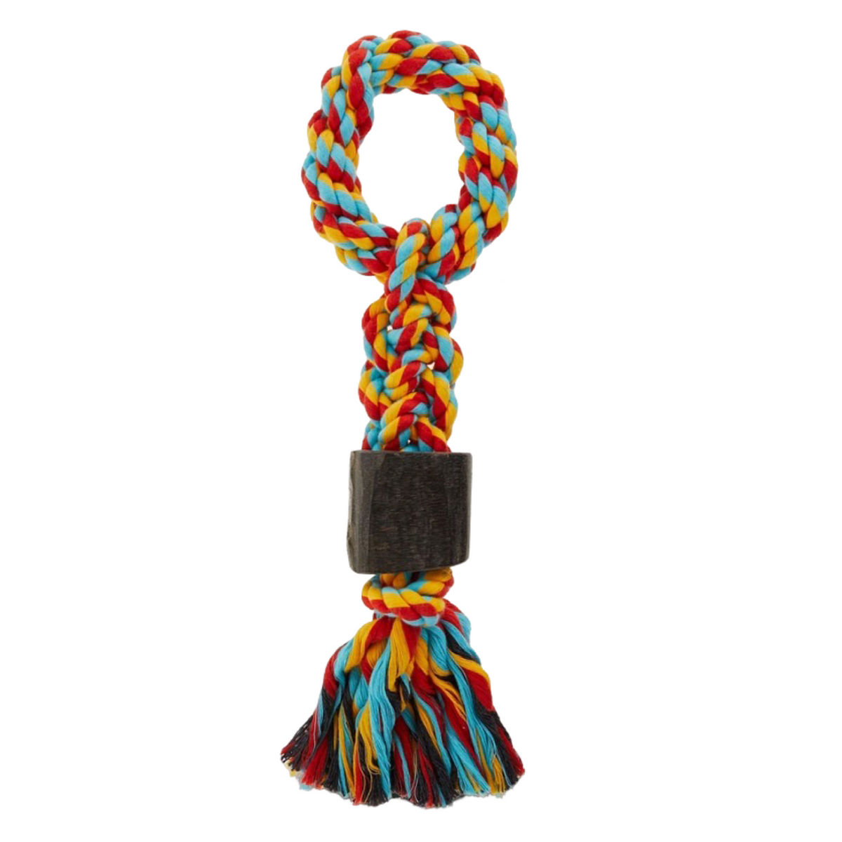 Game On Rope & Buffalo Horn Dog Toy - Great For Pet's Teeth!