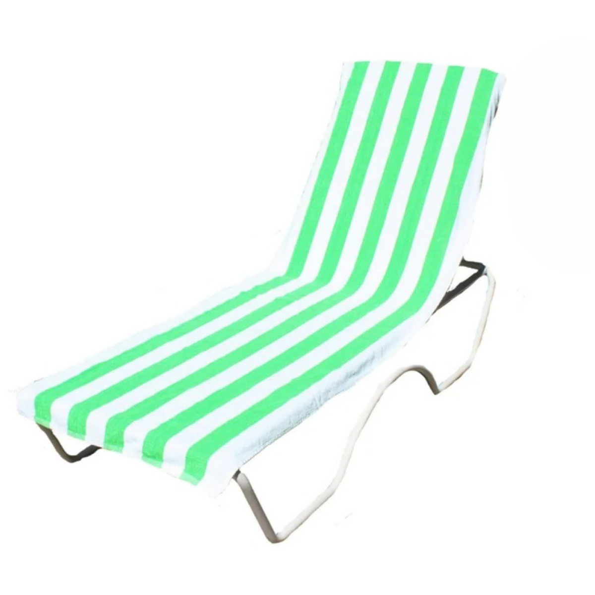 2 in 1 Beach Towel, Lounge Chair Cover 26" x 82" - 100% Cotton