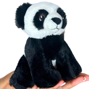 Eco Pals Plush Owl or Panda w/ Stitched Features - 100% Recycled Materials