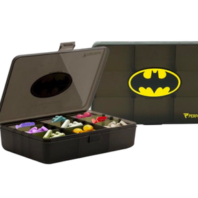 Performa Batman Pill Box, Customizable 3-9 Compartment- Shatter Resistant