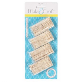 Blake & Croft 4pk Of 2.5" Wooden Toothpicks & Holders - 360 Total Picks