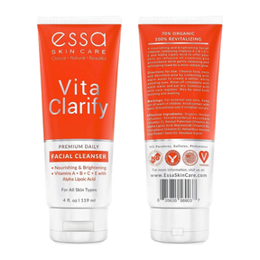 Vita Clarify 4oz Organic Facial Cleanser w/ Vitamin C