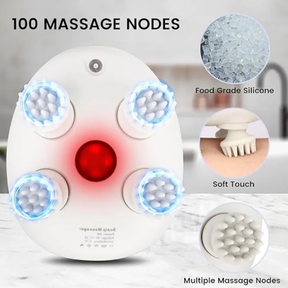 Smart Electric Scalp Massager – Waterproof Cordless With 100 Massage Nodes