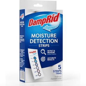 5pk DampRid Moisture Detection Strips, Single-Use Humidity Indicators