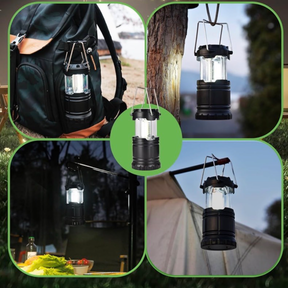 5" Mini Pop Up 3 COB Lantern, 230 LUMEN - Collapsible & Water Resistant