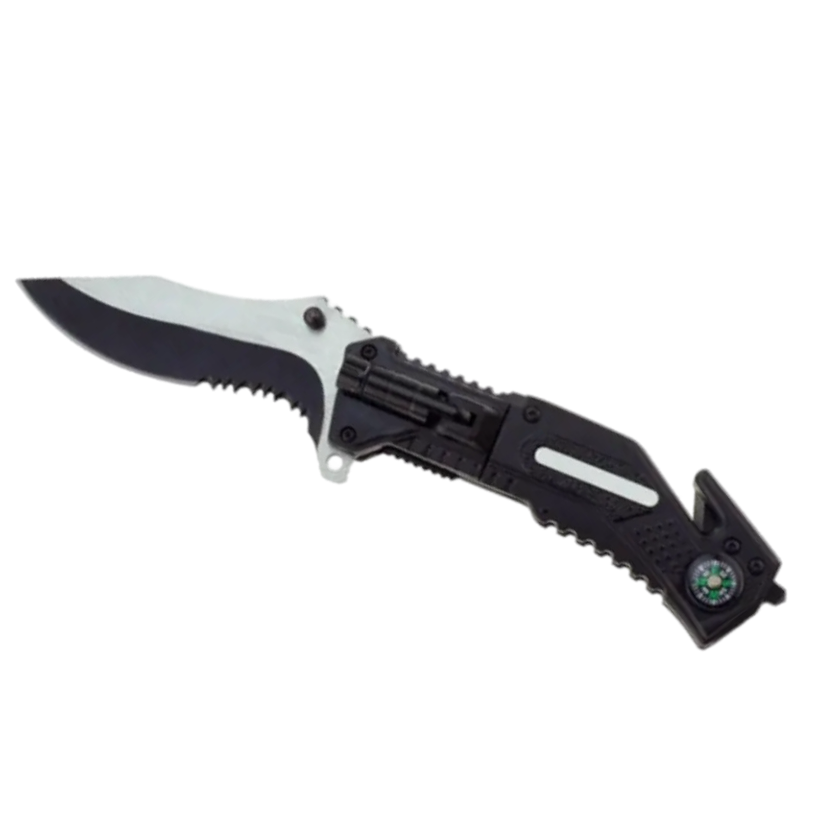 Diamond Visions Tactical Pocket Knife w/ Flashlight – 5 in 1