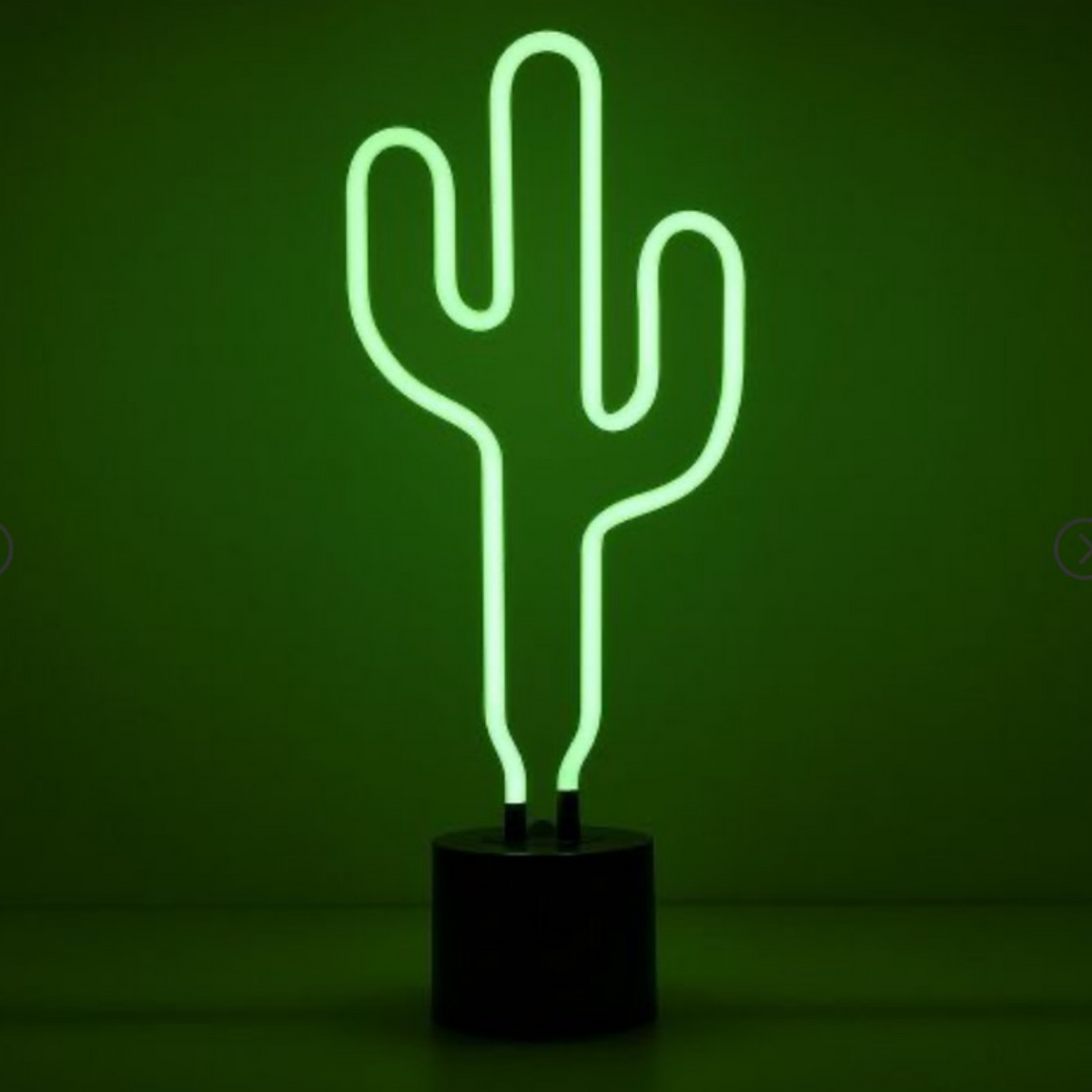 16.5" Neon LED Cactus Light - Home Decor by AMPED