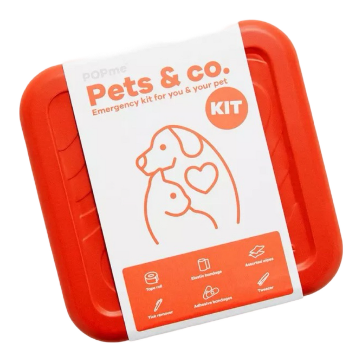 23pc POPme Pets & Co. Emergency Kit - Great For Car, Backpack & Travel!