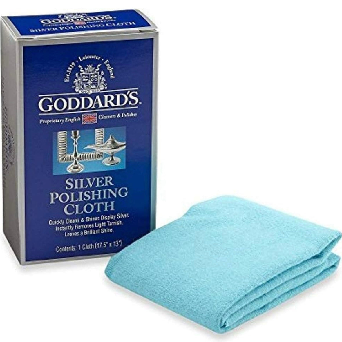 Goddard’s Sterling Silver Polishing Cloth for Silver & Gold Jewelry