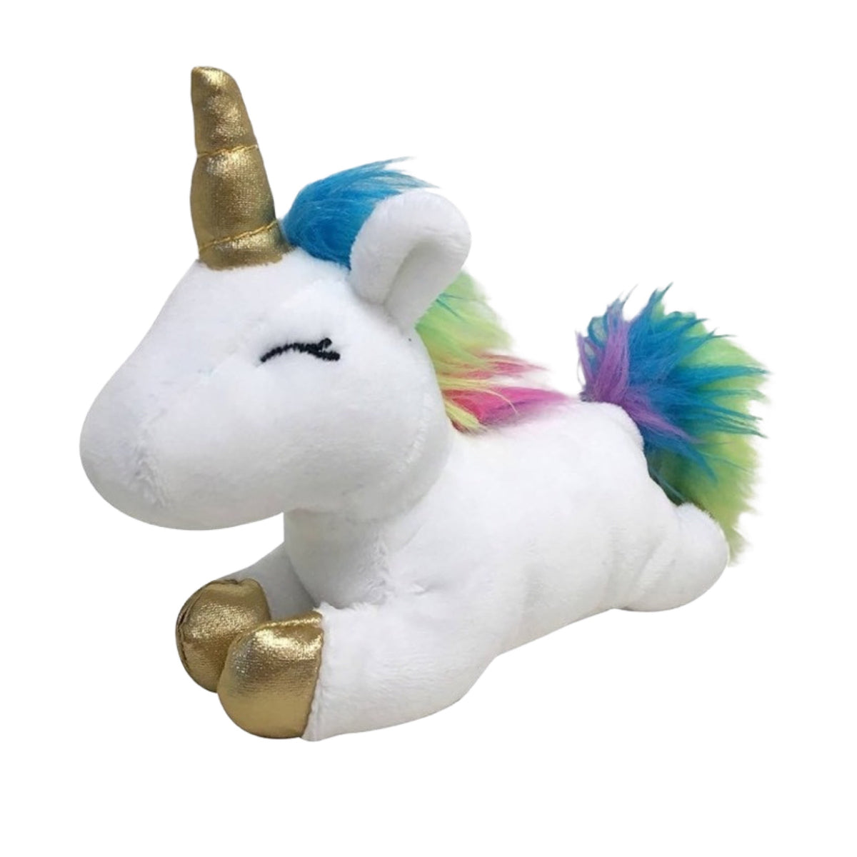8" Plush Unicorn Dog Toy w/ Squeaker by fouFIT