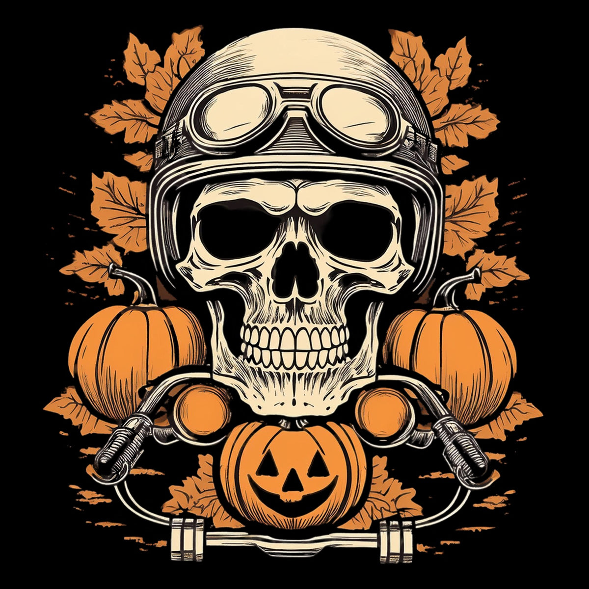 "Ride For Halloween" Premium Midweight Ringspun Cotton T-Shirt - Mens/Womens Fits