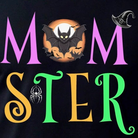 "Momster" Premium Midweight Ringspun Cotton T-Shirt - Mens/Womens Fits