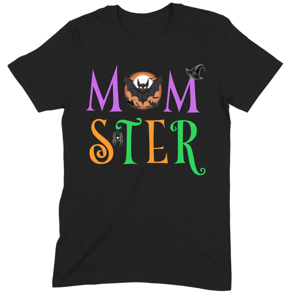 "Momster" Premium Midweight Ringspun Cotton T-Shirt - Mens/Womens Fits