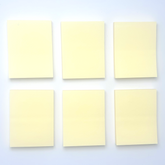 300 Yellow 1.5" x 2" Self Adhesive Sticky Notes - 50 Per Pad