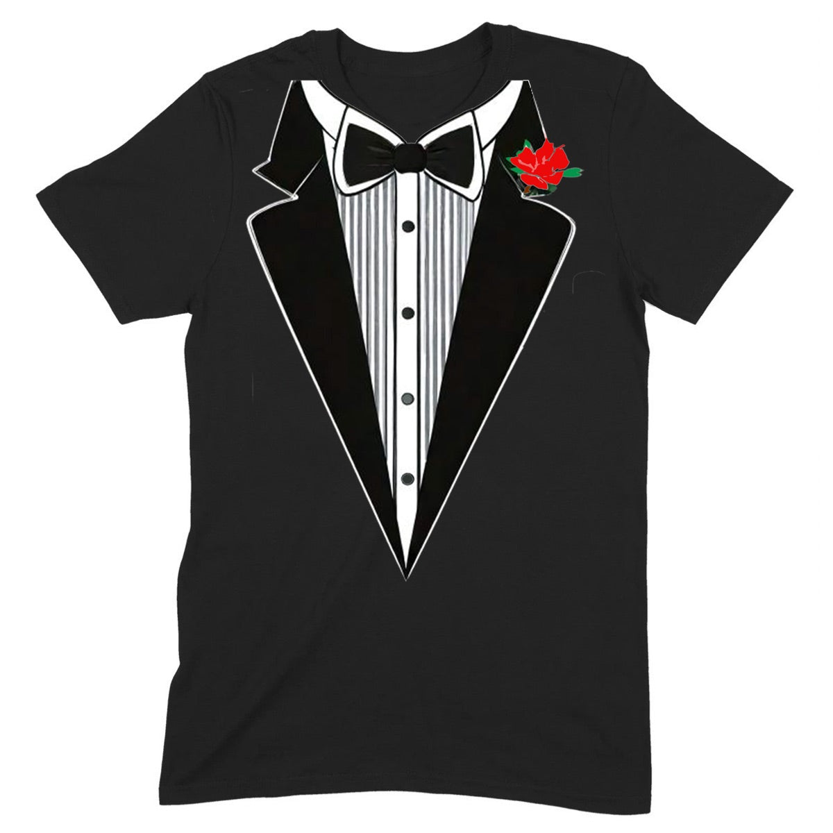 "Tuxedo Shirt" Premium Midweight Ringspun Cotton T-Shirt - Mens/Womens Fits