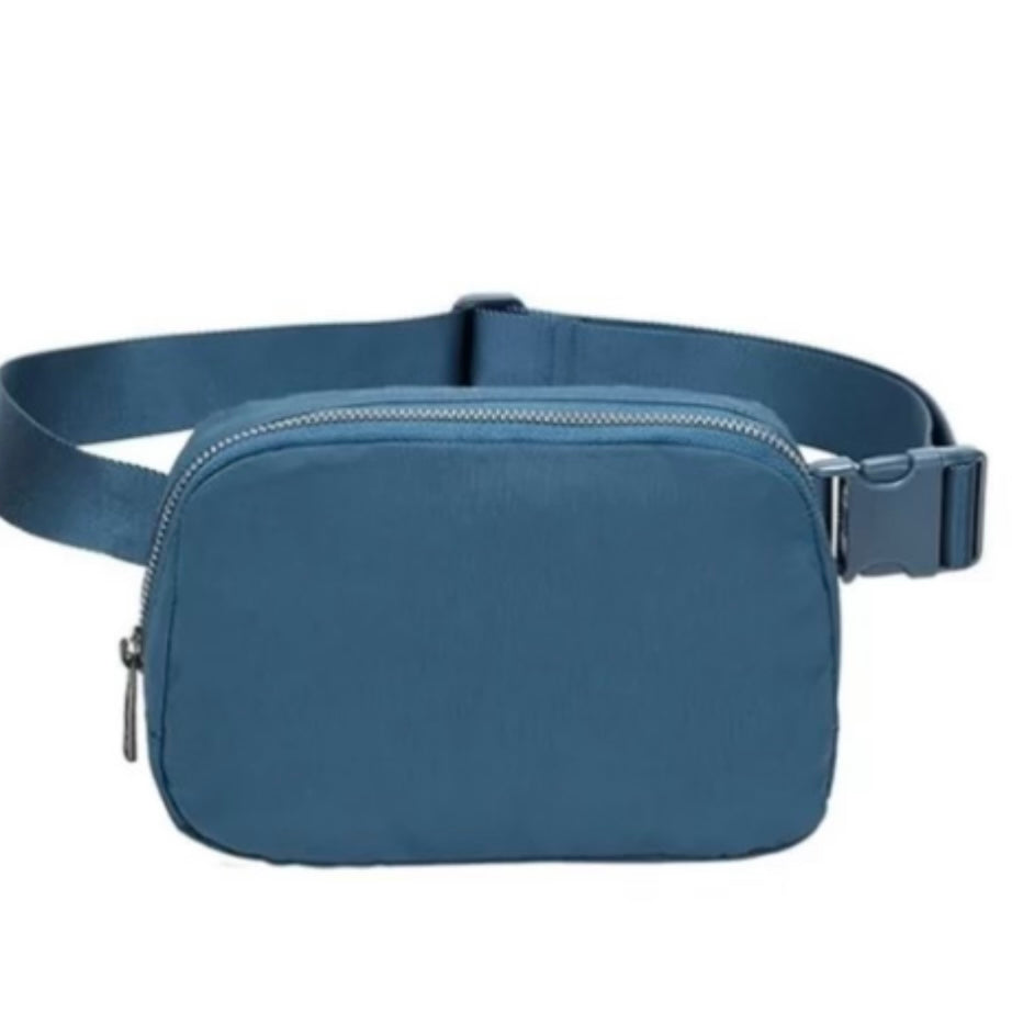 9" Water Resistant Fanny Pack, Belt Bag - Adjustable Strap & Multiple Compartments