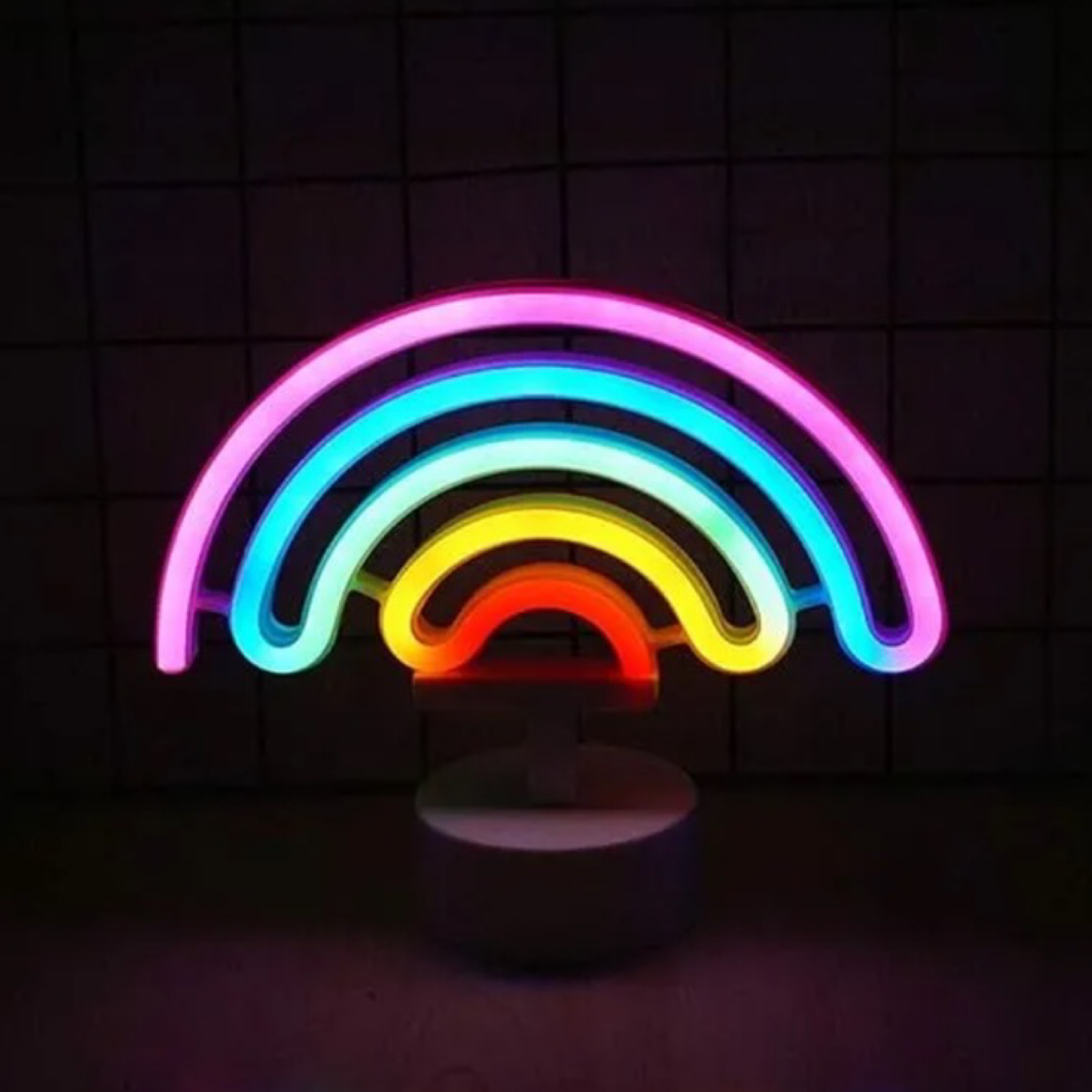 Battery/USB Powered Neon Light, Choose From 4 Designs - Hang or Stand!