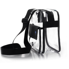 Clear Stadium & Event Approved Crossbody Bag - Don't Get Turned Away