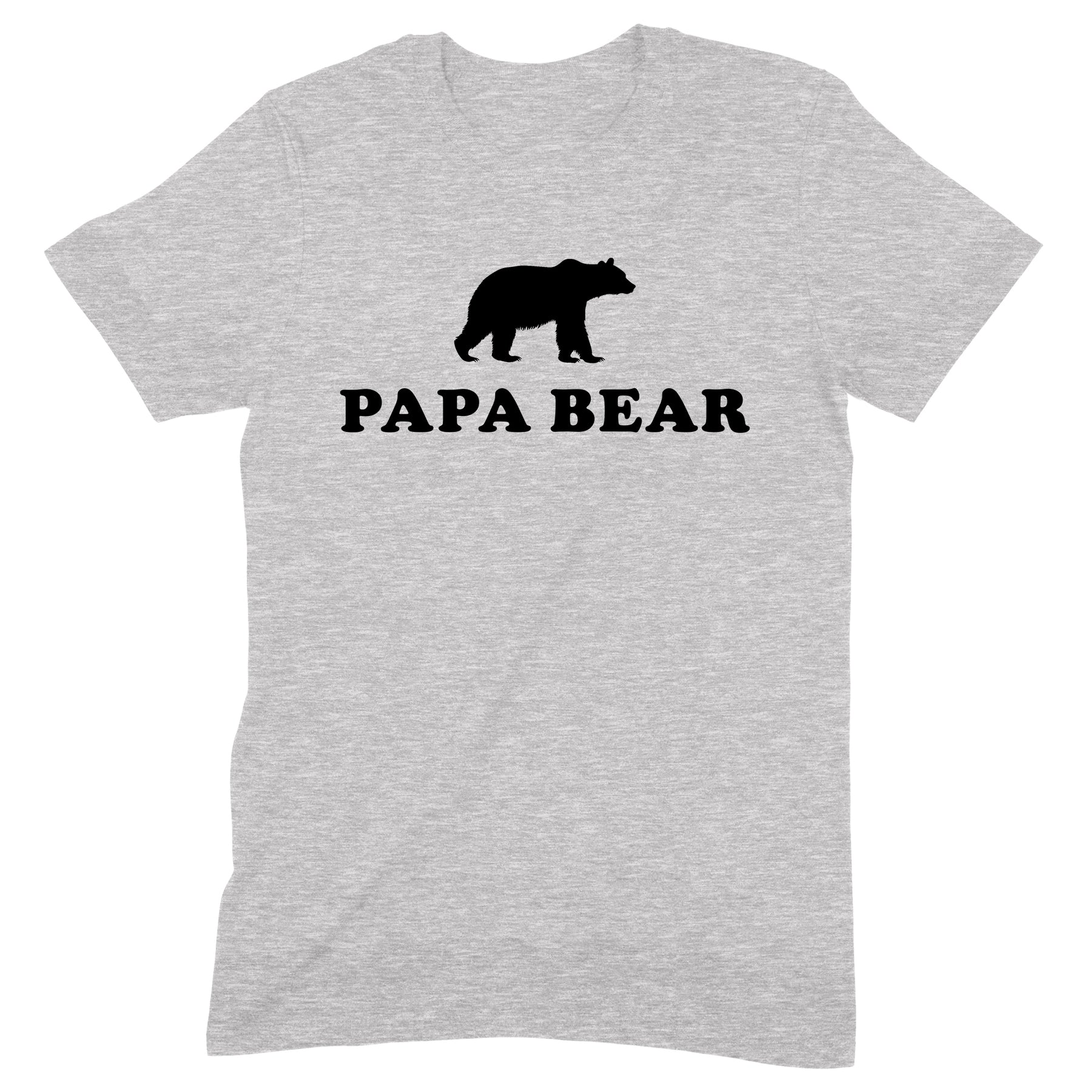 "Papa Bear" Premium Midweight Ringspun Cotton T-Shirt - Mens/Womens Fits