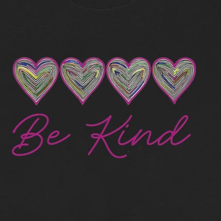 "Be Kind" Premium Midweight Ringspun Cotton T-Shirt - Mens/Womens Fits