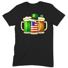 "Raise A Pint" Premium Midweight Ringspun Cotton T-Shirt - Mens/Womens Fits