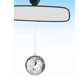 2" Disco Ball Ornament For Rear View Mirror - Party Ball!