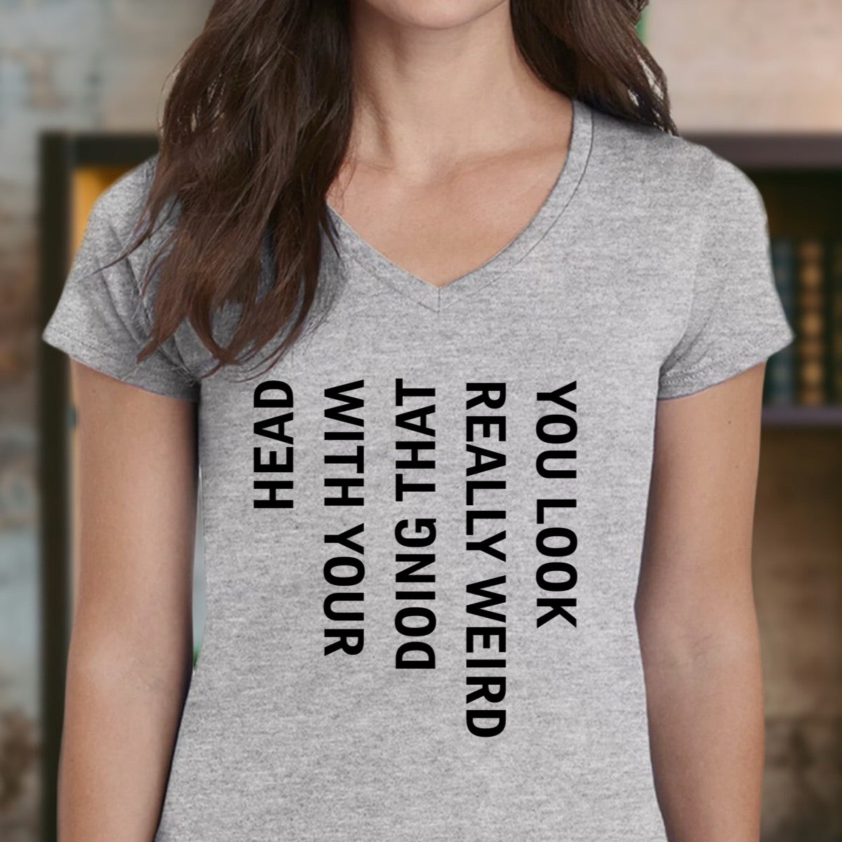 "You Look Weird" Premium Midweight Ringspun Cotton T-Shirt - Mens/Womens Fits