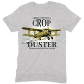 "Crop Duster" Premium Midweight Ringspun Cotton T-Shirt - Mens/Womens Fits