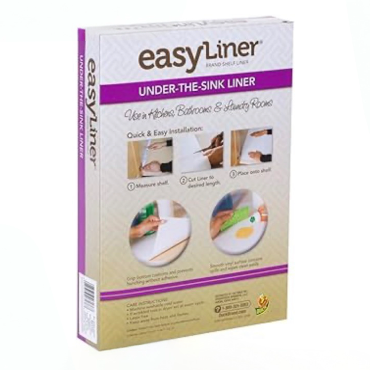 Duck Easyliner Extra Large 27in x 4ft Smooth Top Under Sink Or Shelf Liner
