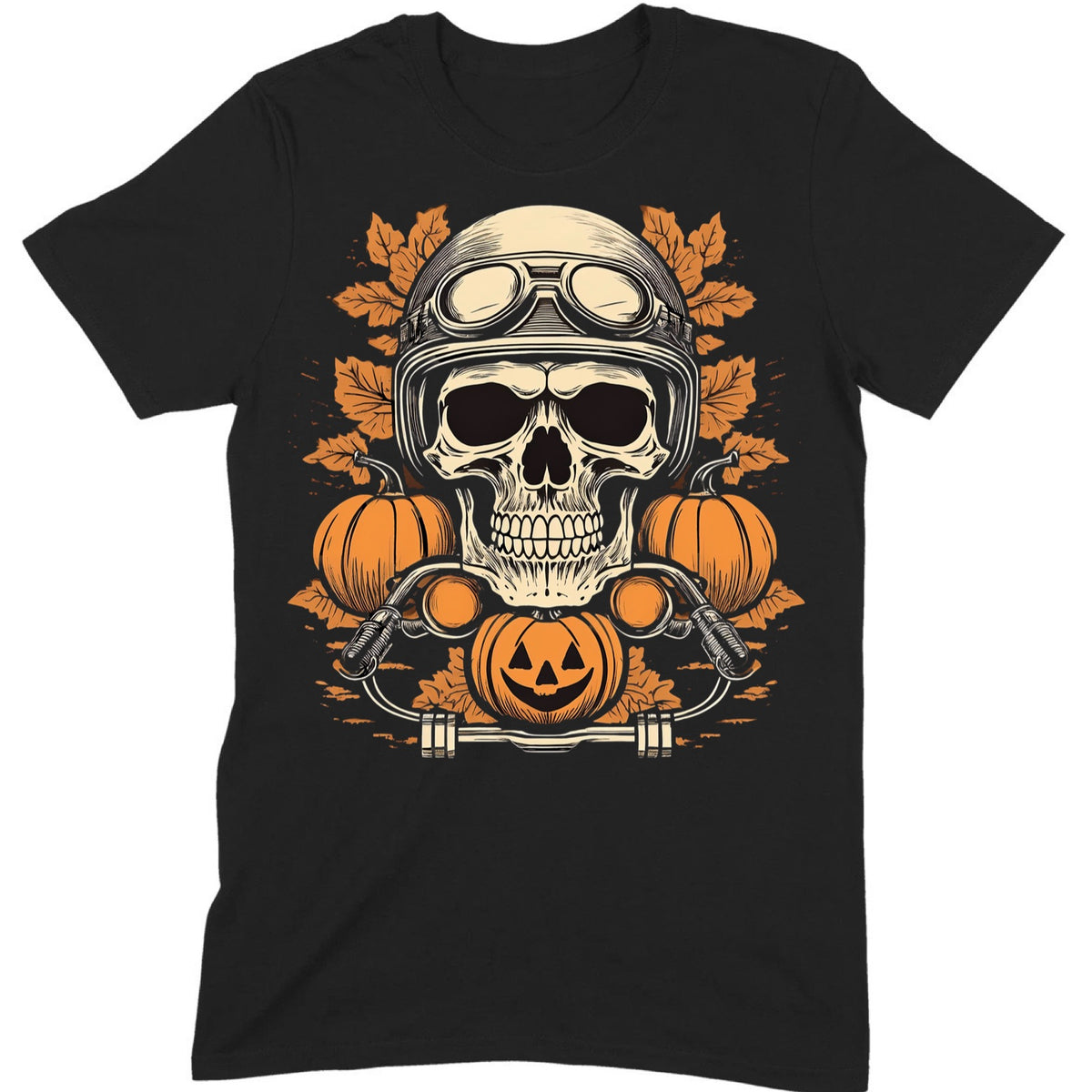 "Ride For Halloween" Premium Midweight Ringspun Cotton T-Shirt - Mens/Womens Fits