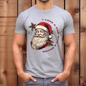 "Man With A Beard" Premium Midweight Ringspun Cotton T-Shirt - Mens/Womens Fits