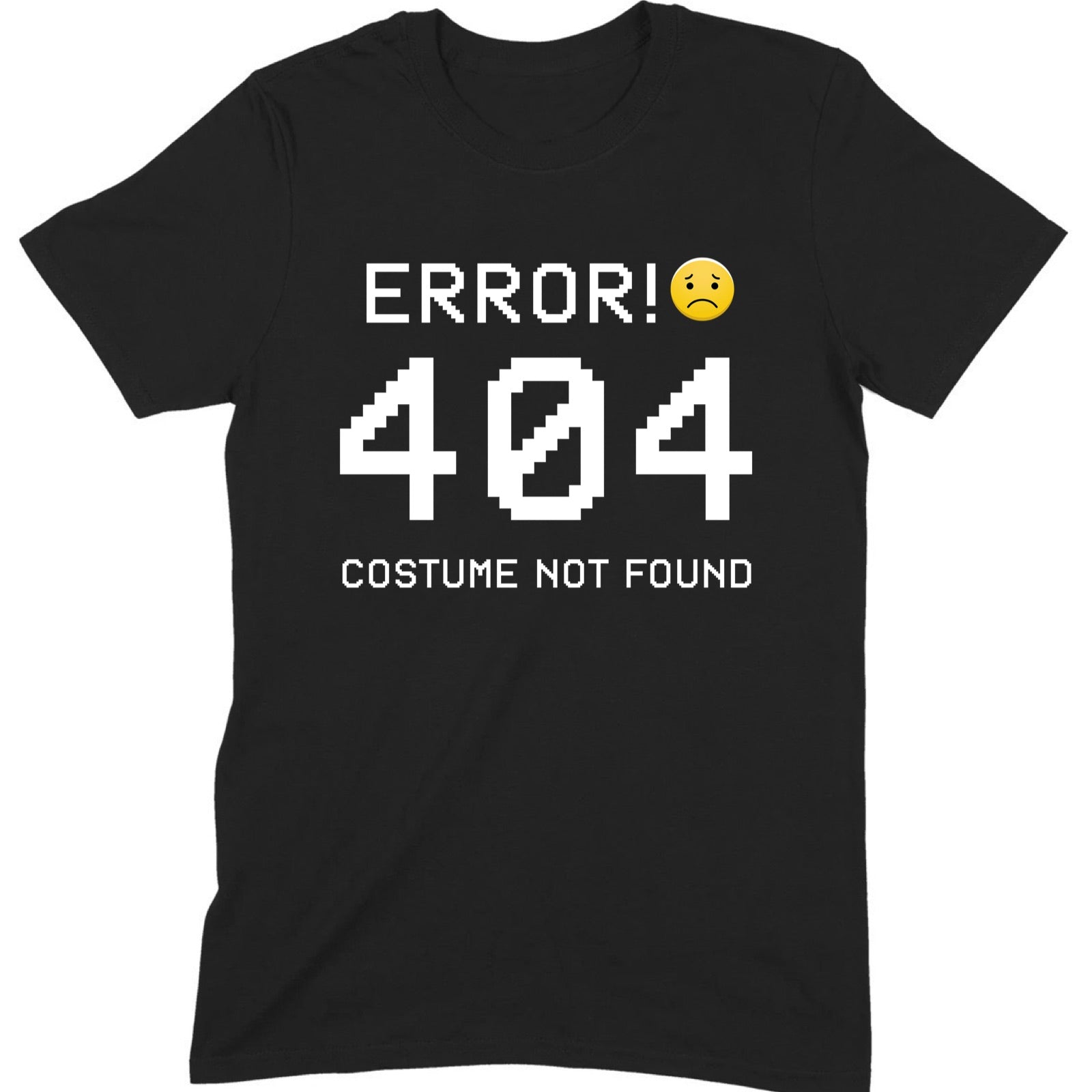 "404 Costume Not Found" Premium Midweight Ringspun Cotton T-Shirt - Mens/Womens Fits