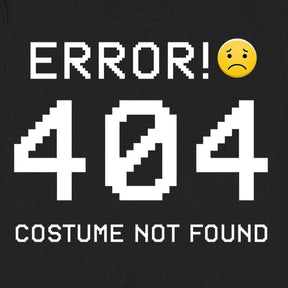 "404 Costume Not Found" Premium Midweight Ringspun Cotton T-Shirt - Mens/Womens Fits