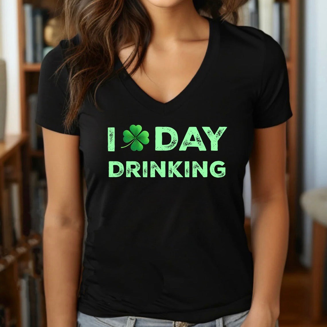 "Day Drinking" Premium Midweight Ringspun Cotton T-Shirt - Mens/Womens Fits