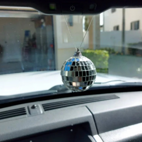 2" Disco Ball Ornament For Rear View Mirror - Party Ball!