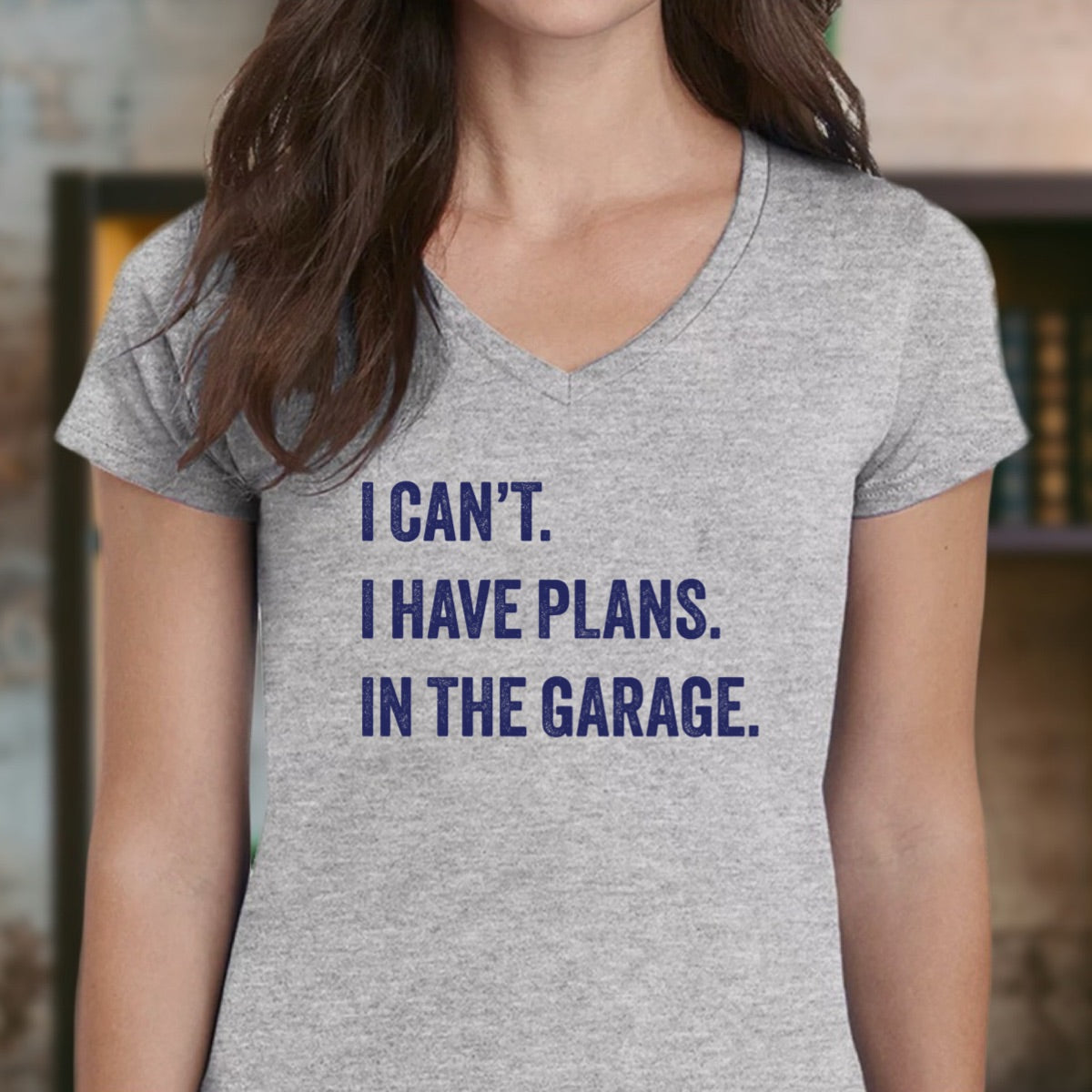 "Have Plans In The Garage" Premium Midweight Ringspun Cotton T-Shirt - Mens/Womens Fits